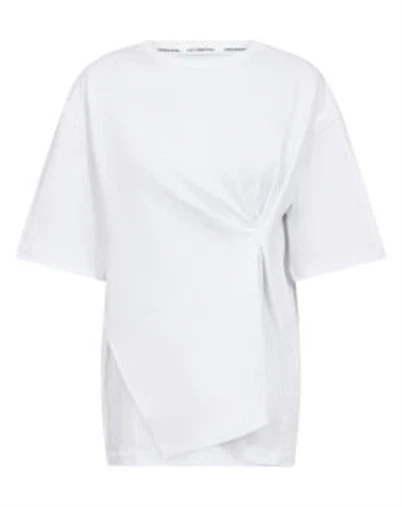 Co´Couture - MedaxCC Asym T-shirt - White